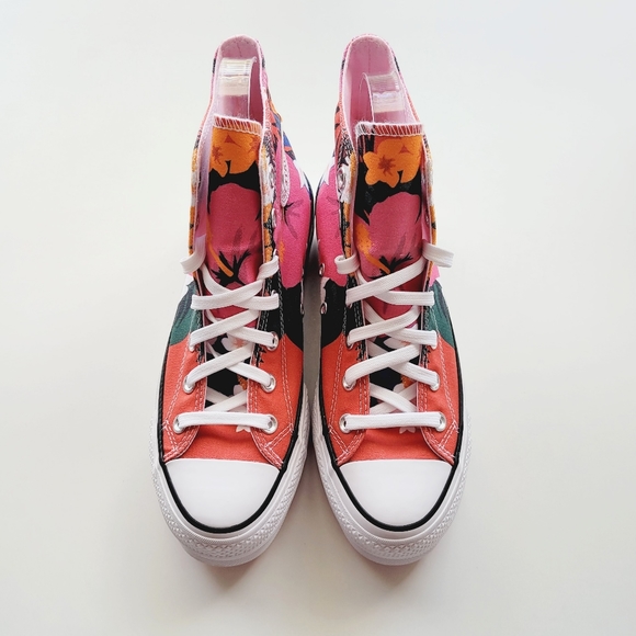 Converse CTAS Lift Hi Strawberry Jam/White/Black - Picture 3 of 6
